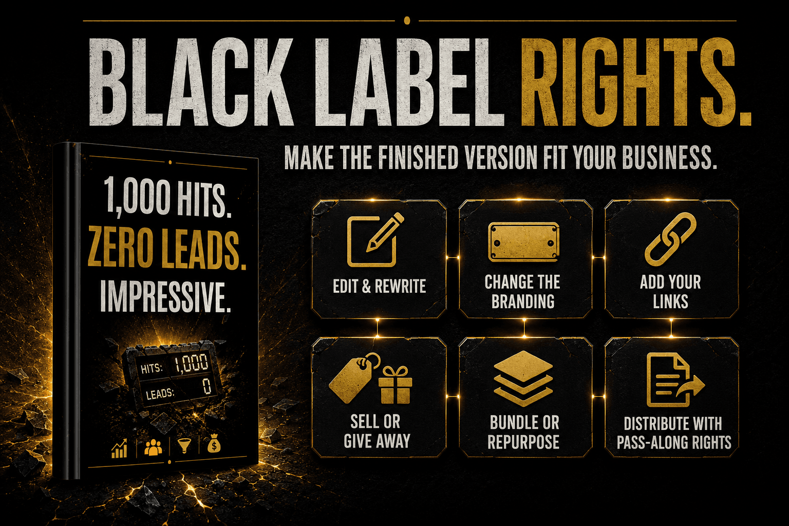 1000 HIts Black Label Rights
