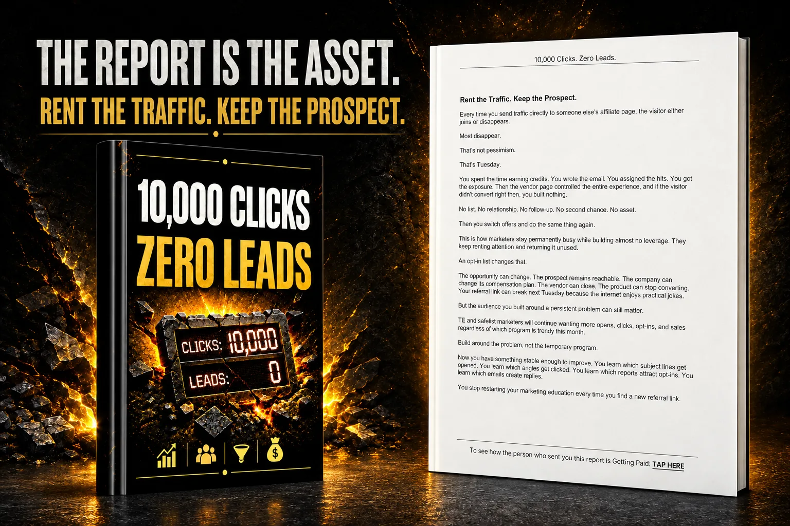 10000 Clicks Inside The Report
