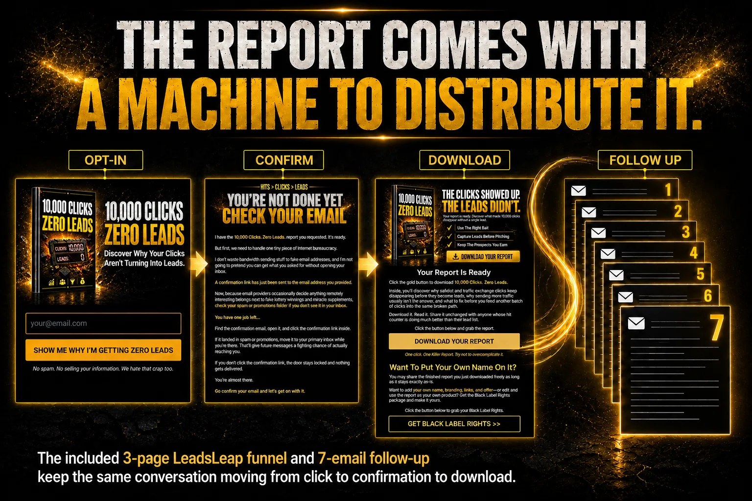 10000 Clicks LeadsLeap Funnel